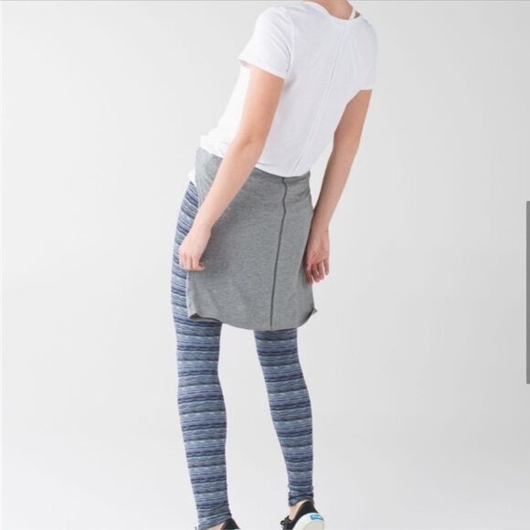 Lululemon Wunder Under Legging Space Dye Twist Sapphire Blue Low Rise - Picture 4 of 10